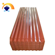 0.35mm corrugated iron sheets price 25+5/15+5 paint film thickness JISG 3302